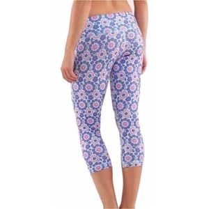 Lululemon Power Purple Twiggy Wunder Under Crop